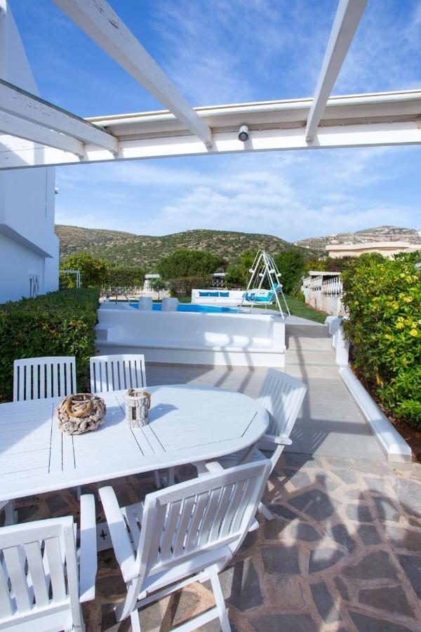 Sarwnisland Vila Lagonisi Exterior foto